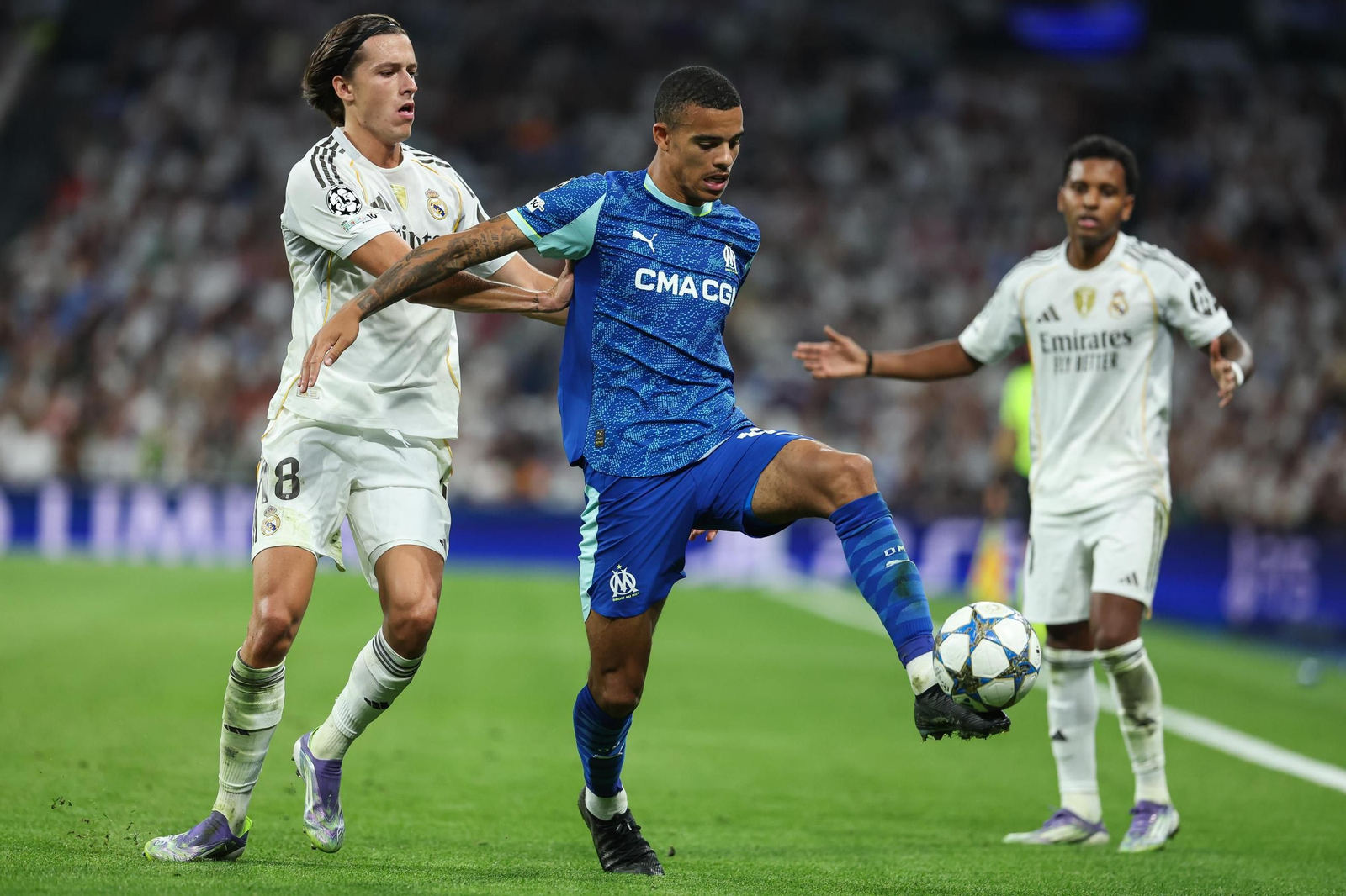 Las mejores fotos del Real Madrid-Olympique