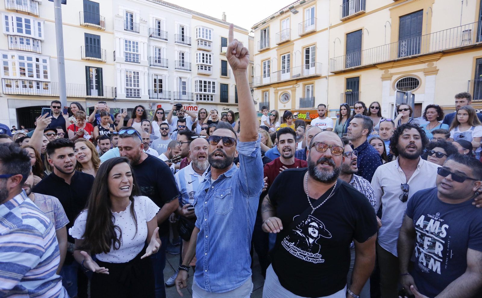 Las fotos del homenaje a Juan Carlos Aragón en Málaga