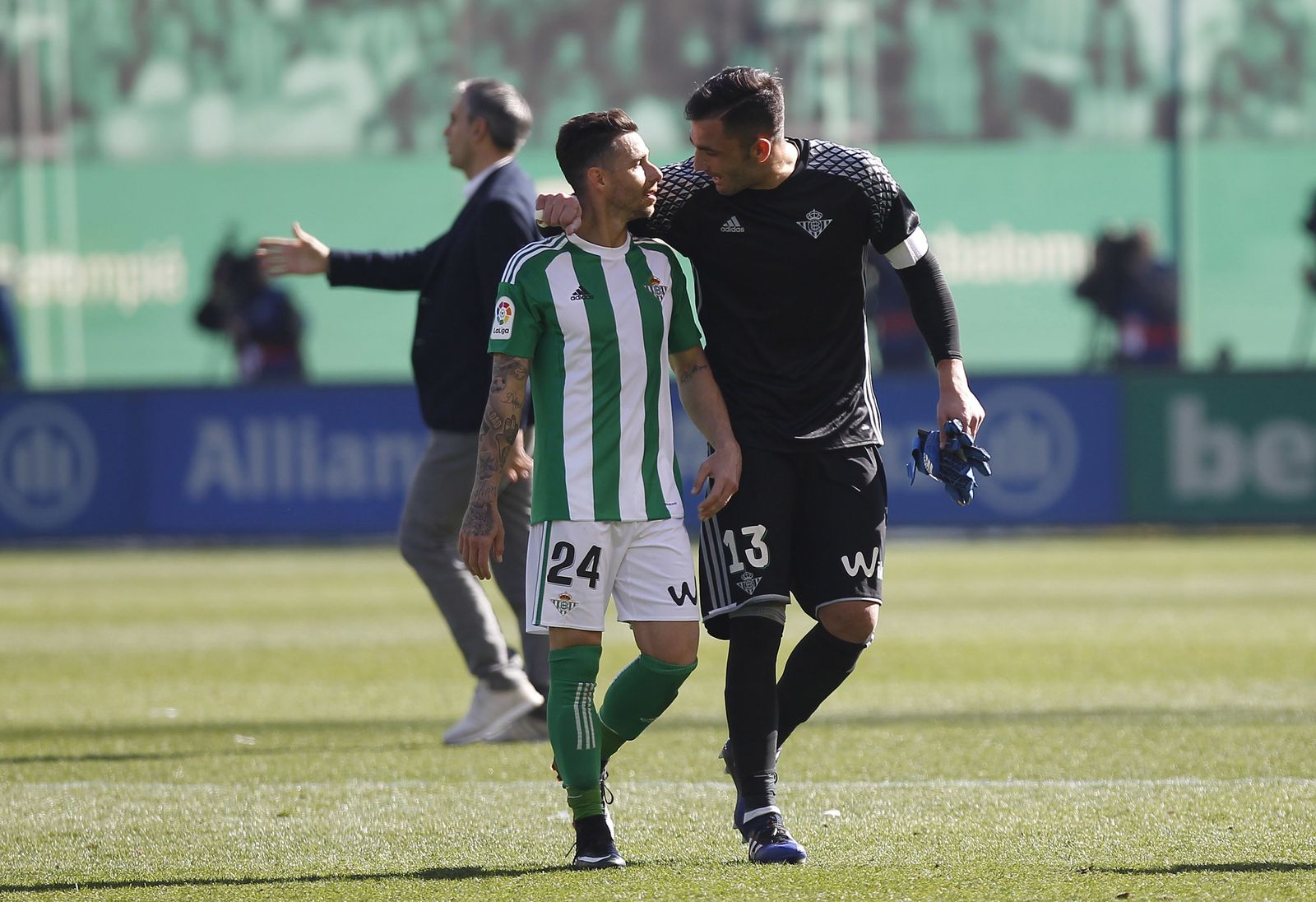 El Betis-Barcelona, en imágenes
