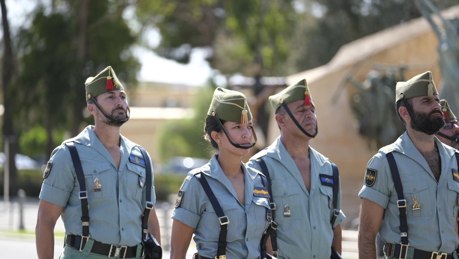 Imágenes del 102 aniversario de La Legión en Almería