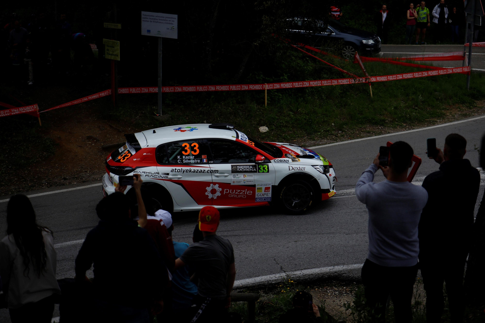 Las mejores fotos de la primera jornada del Rallye Sierra Morena 2024