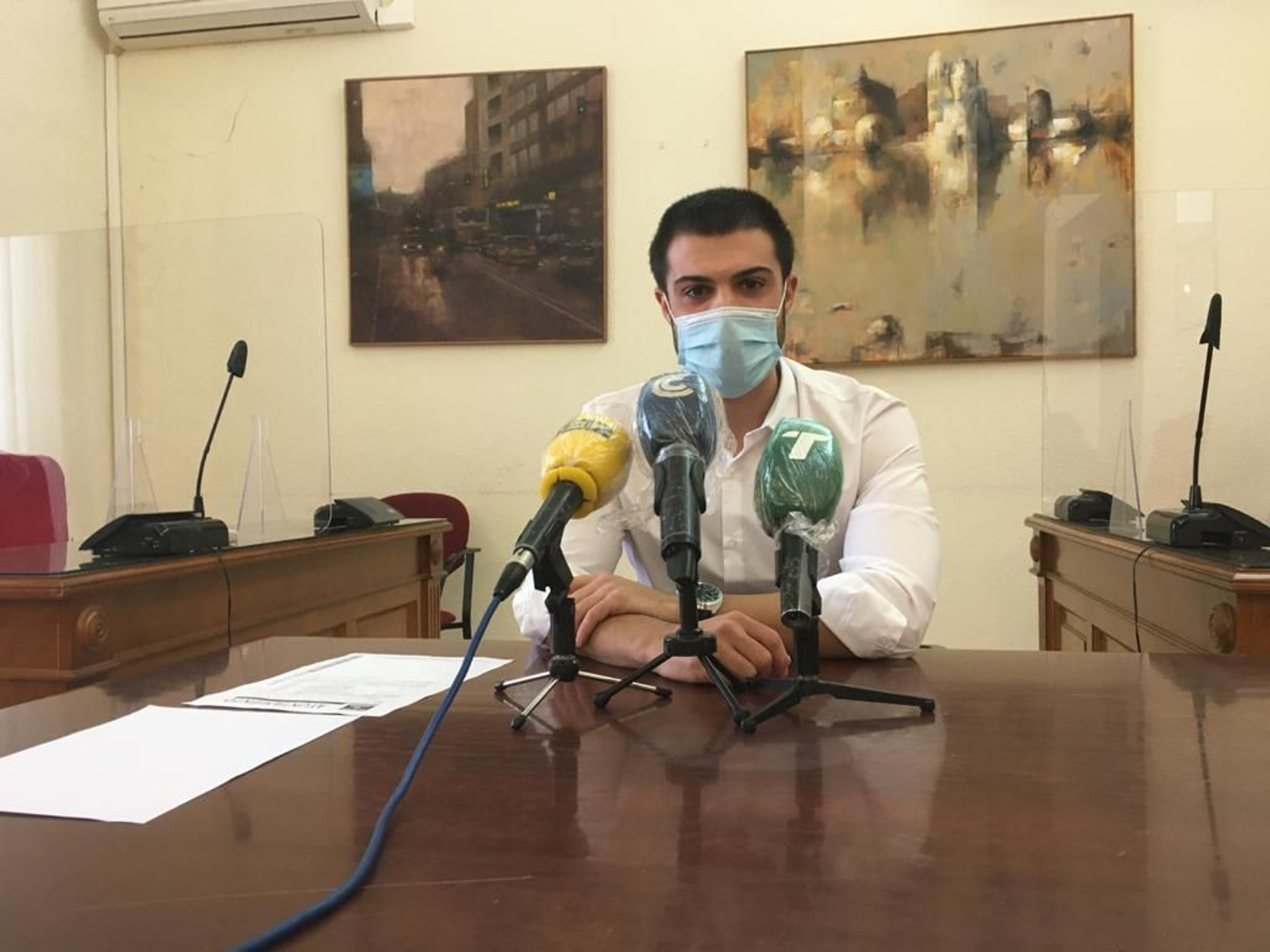 El concejal de Economía y Hacienda, Carlos Vélez.