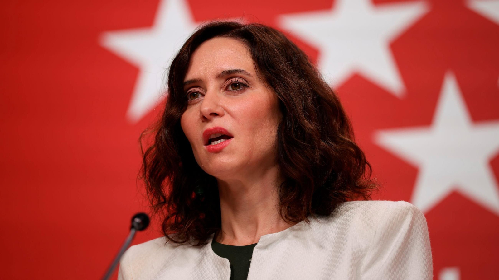 La presidenta de la Comunidad de Madrid, Isabel Díaz Ayuso