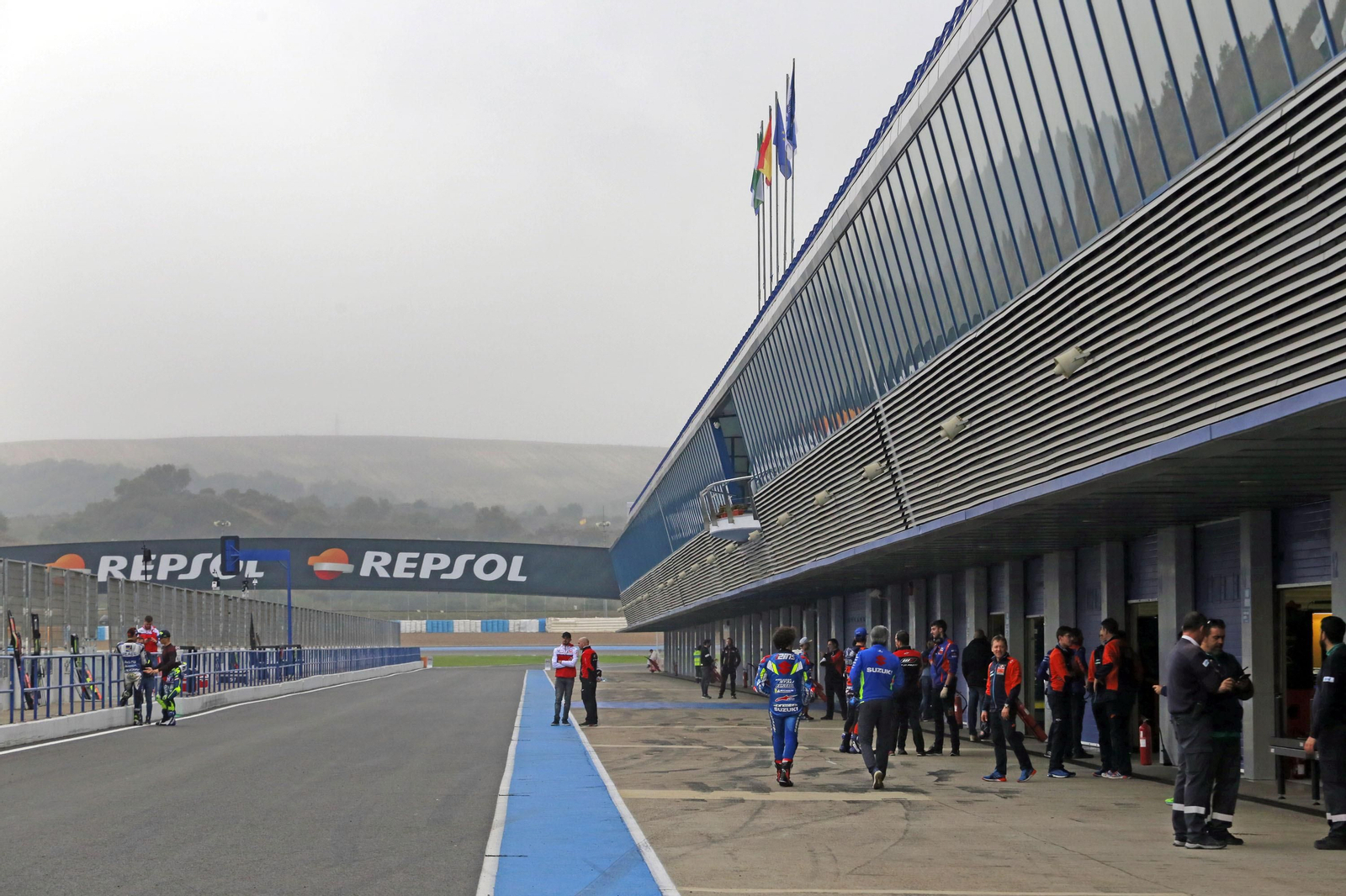 Segundo día de entrenamientos de MotoGP en Jerez