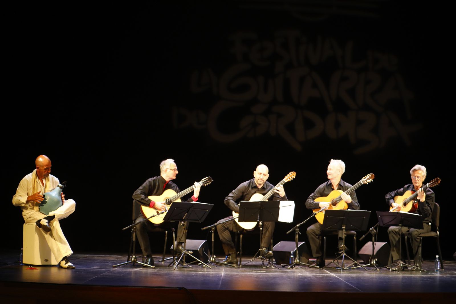 El concierto de Eos Guitar Quartet en el Festival de la Guitarra de Córdoba, en imágenes