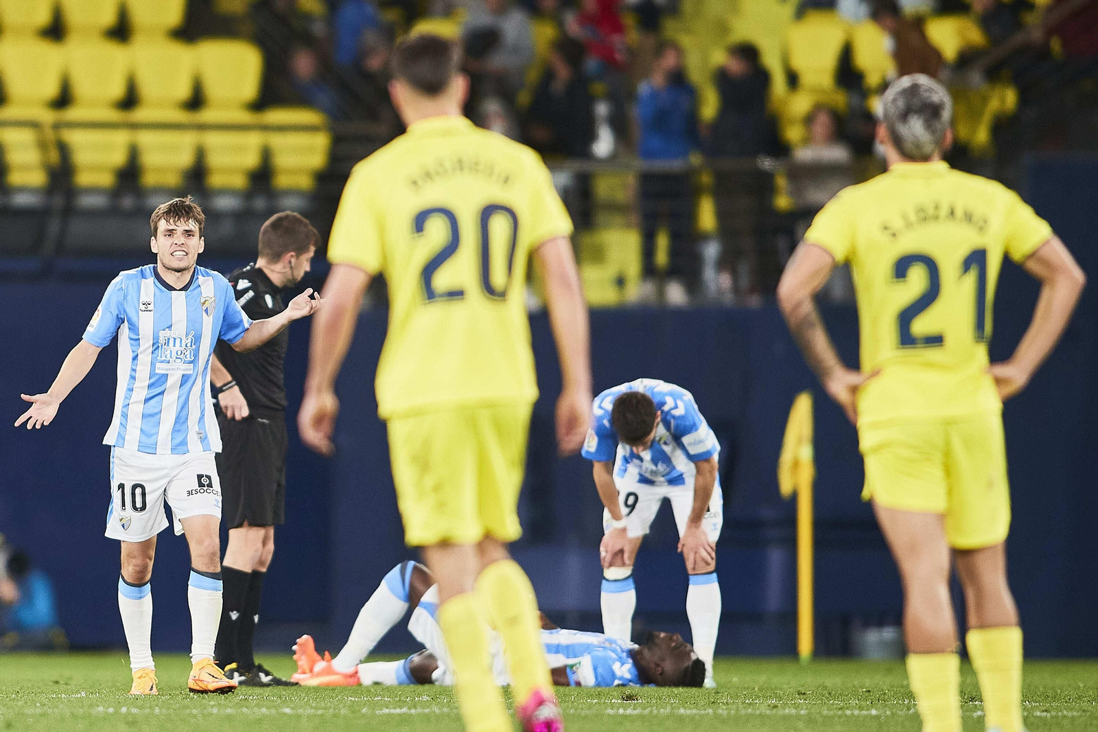 Las fotos de la victoria del Málaga CF ante el Villarreal B