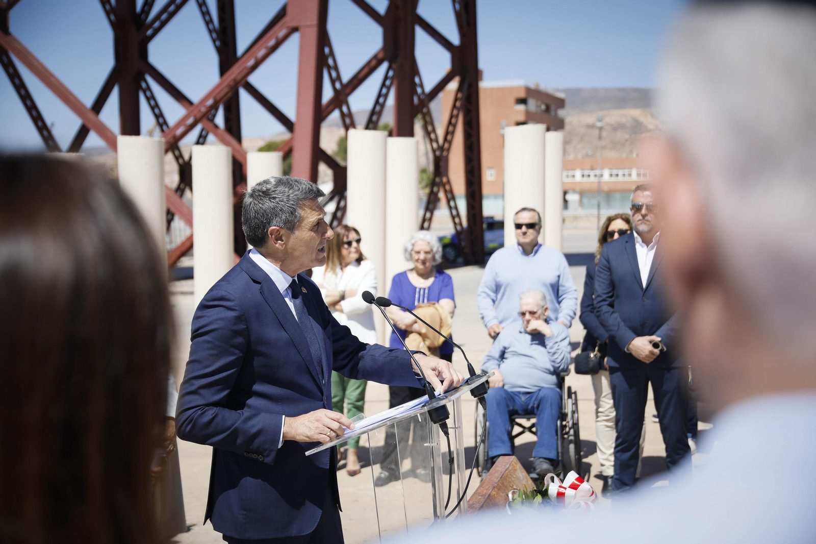 Acto de conmemoración a las víctimas del campo de concentración nazi de Mathausen, en imágenes