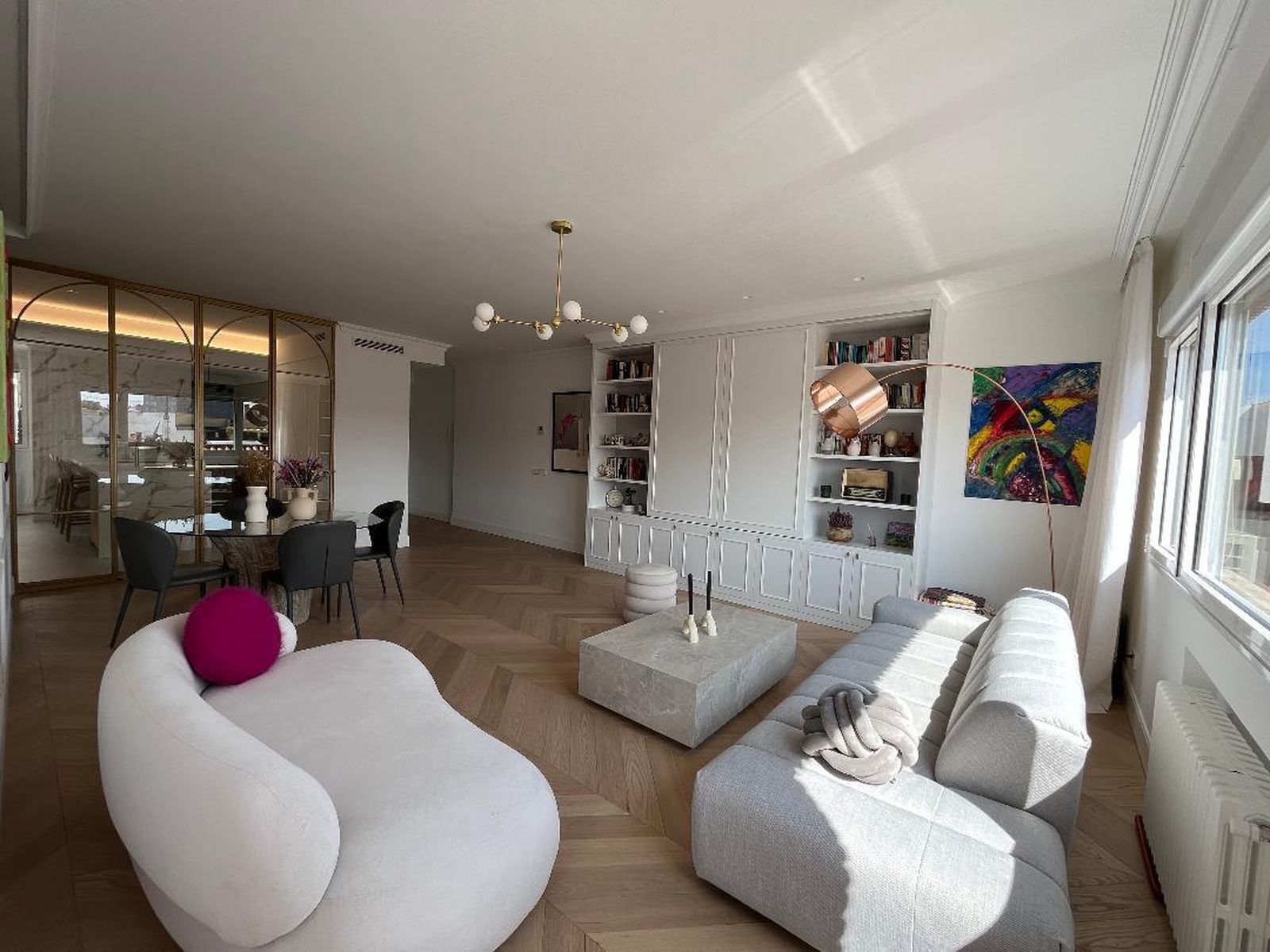 Las imágenes de la casa de una gaditana en el centro de Madrid