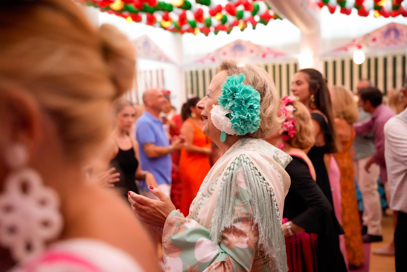 Así bailan en el concurso de sevillanas de La Lola de la fería de Almería