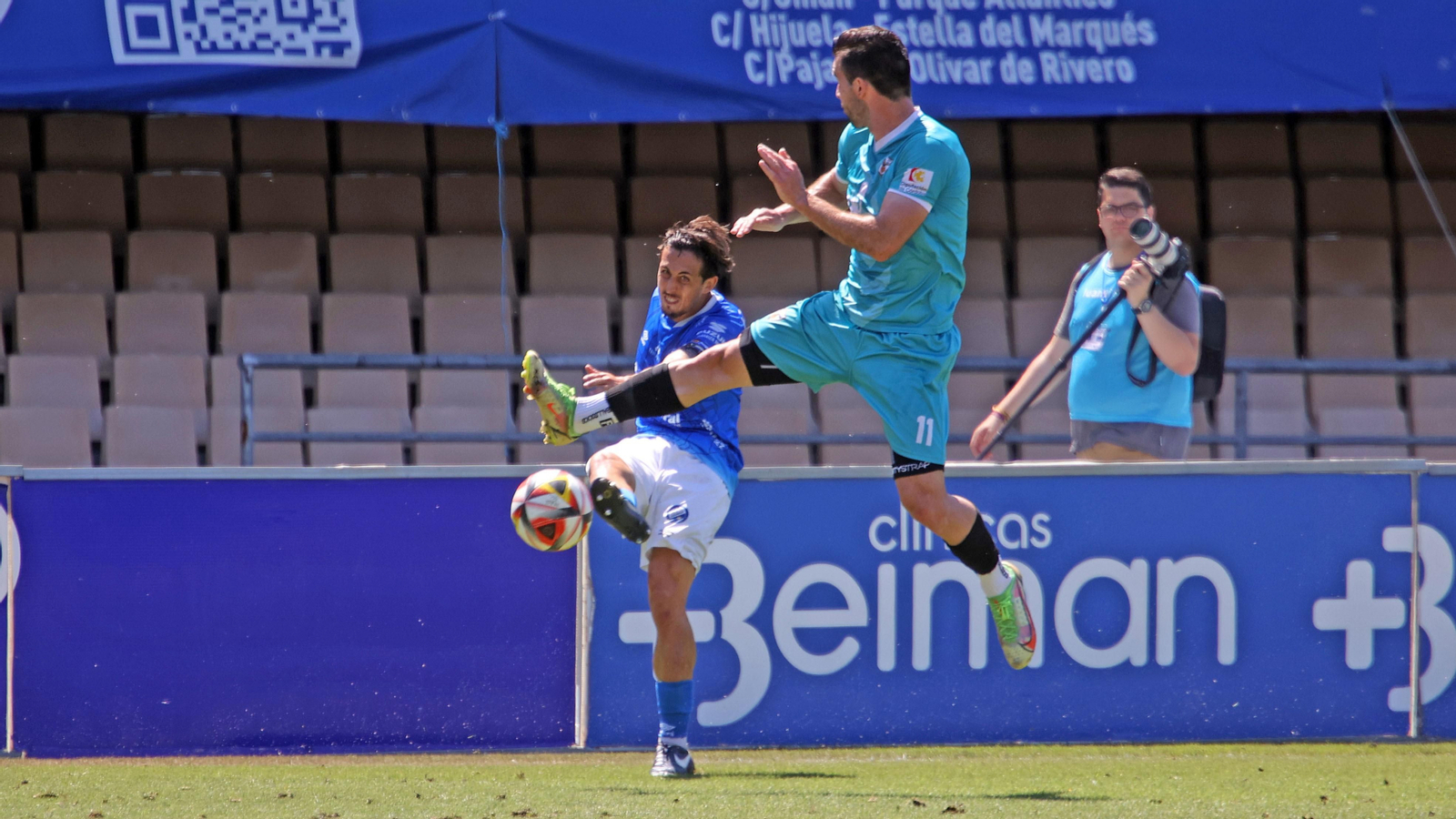 Último partido de liga del Xerez DFC - CD Pozoblanco en Chapín