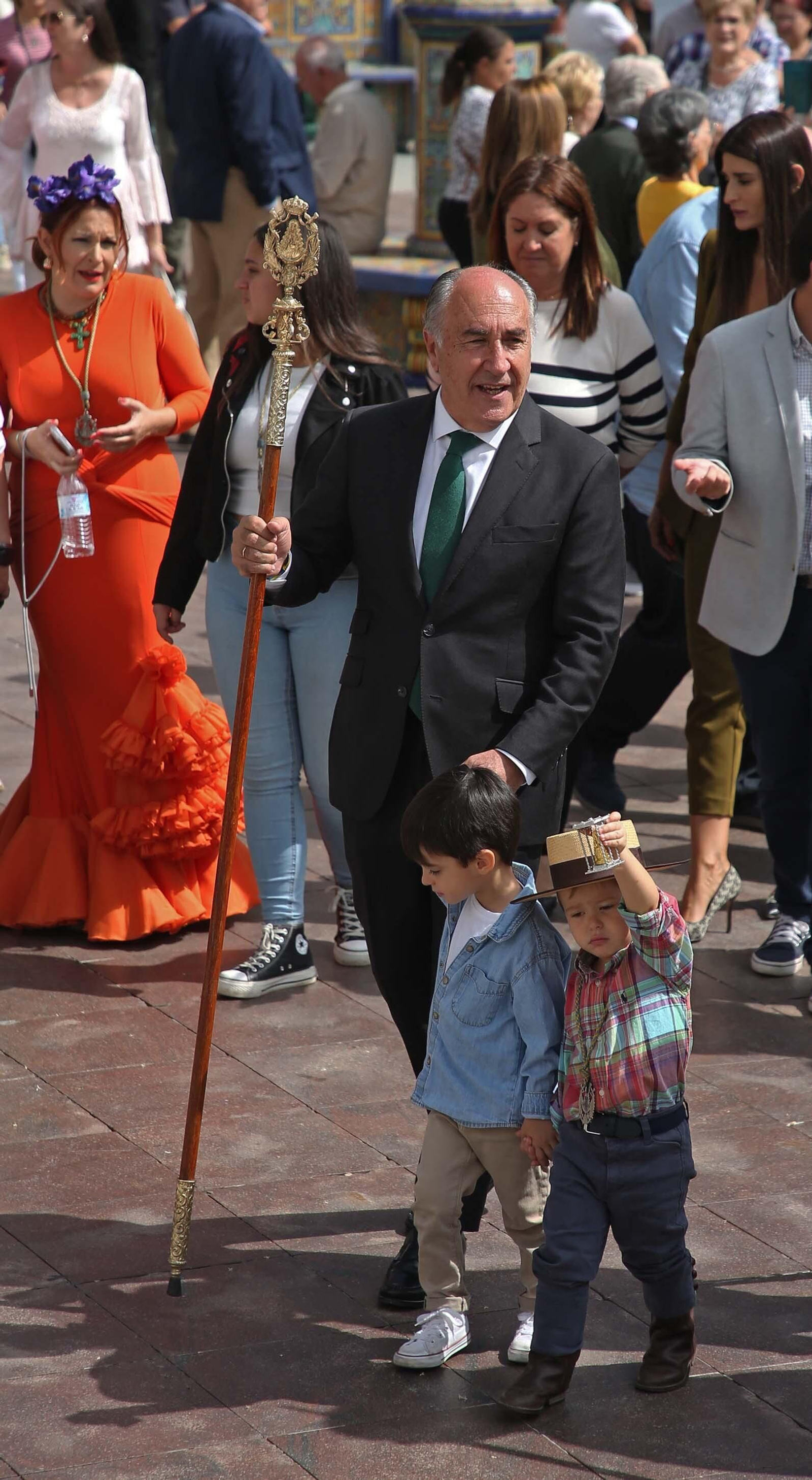 El comienzo de la peregrinación de la Hermandad del Rocío de Algeciras, en imágenes