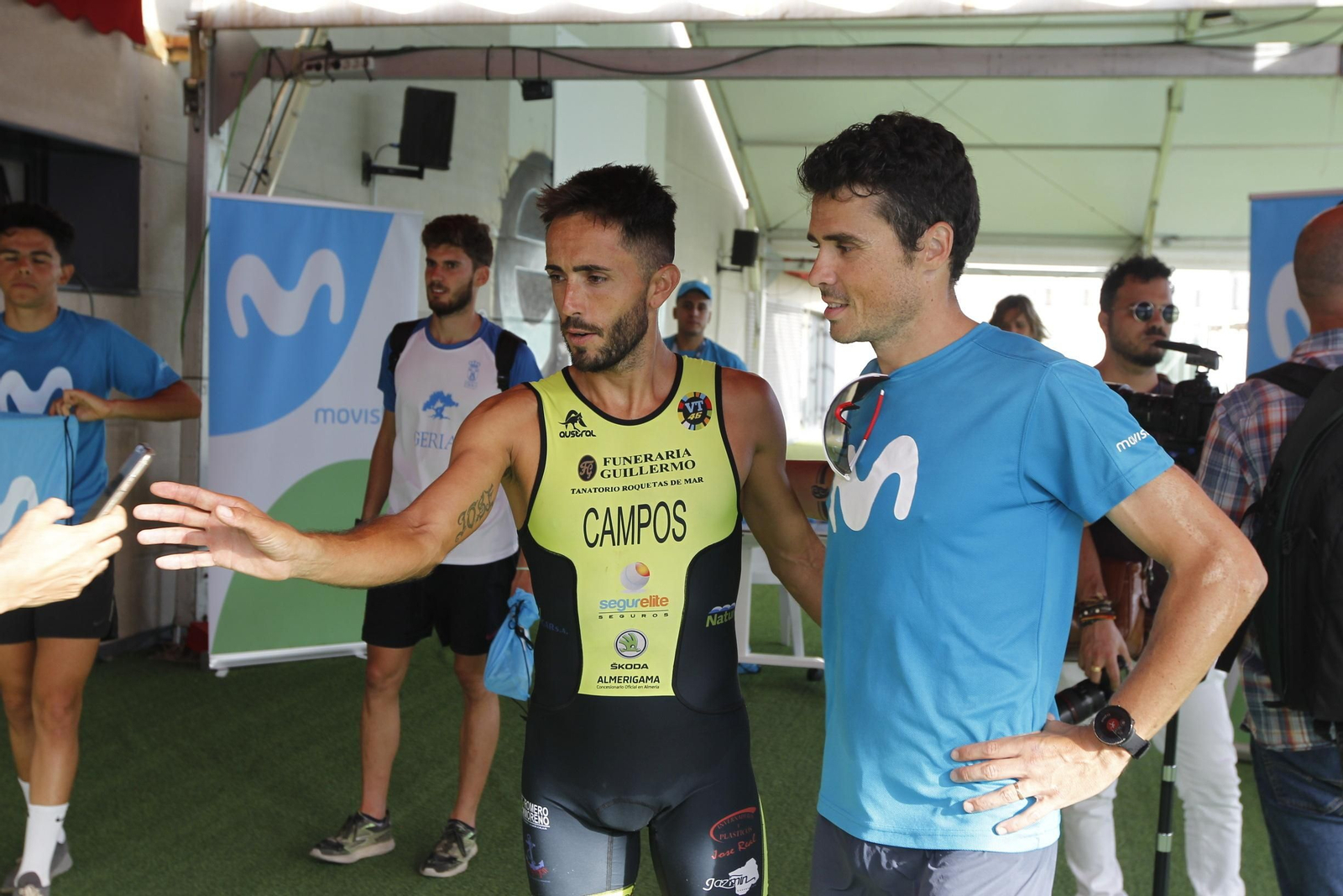 Fotogalería triatleta Javier Gómez Noya en Almería