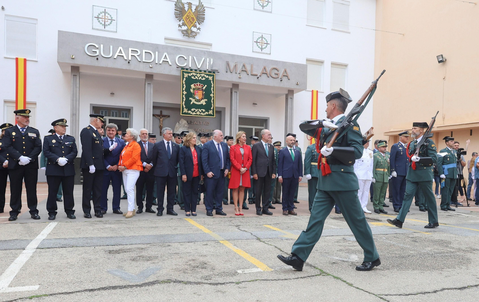 La Guardia Civil de Málaga homenajea a los agentes retirados en su 179 aniversario