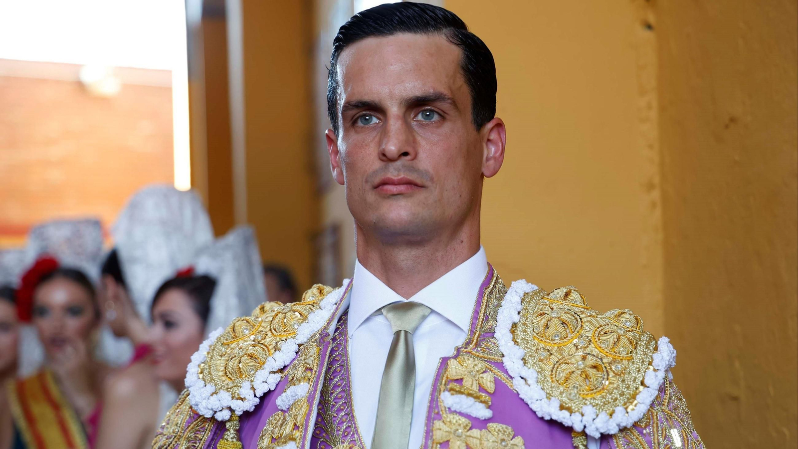 David Galván, el pasado jueves, en la plaza de toros de Algeciras, de donde salió triunfador.