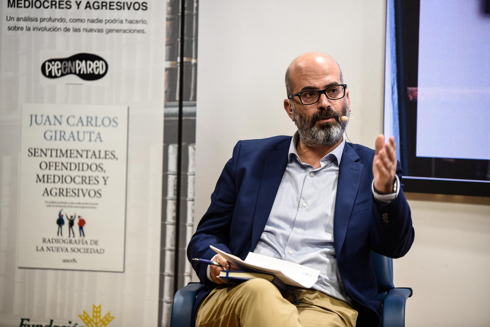 Imágenes de la presentación del libro de Juan Carlos Girauta  "Sentimentales, ofendidos, mediocres y agresivos"