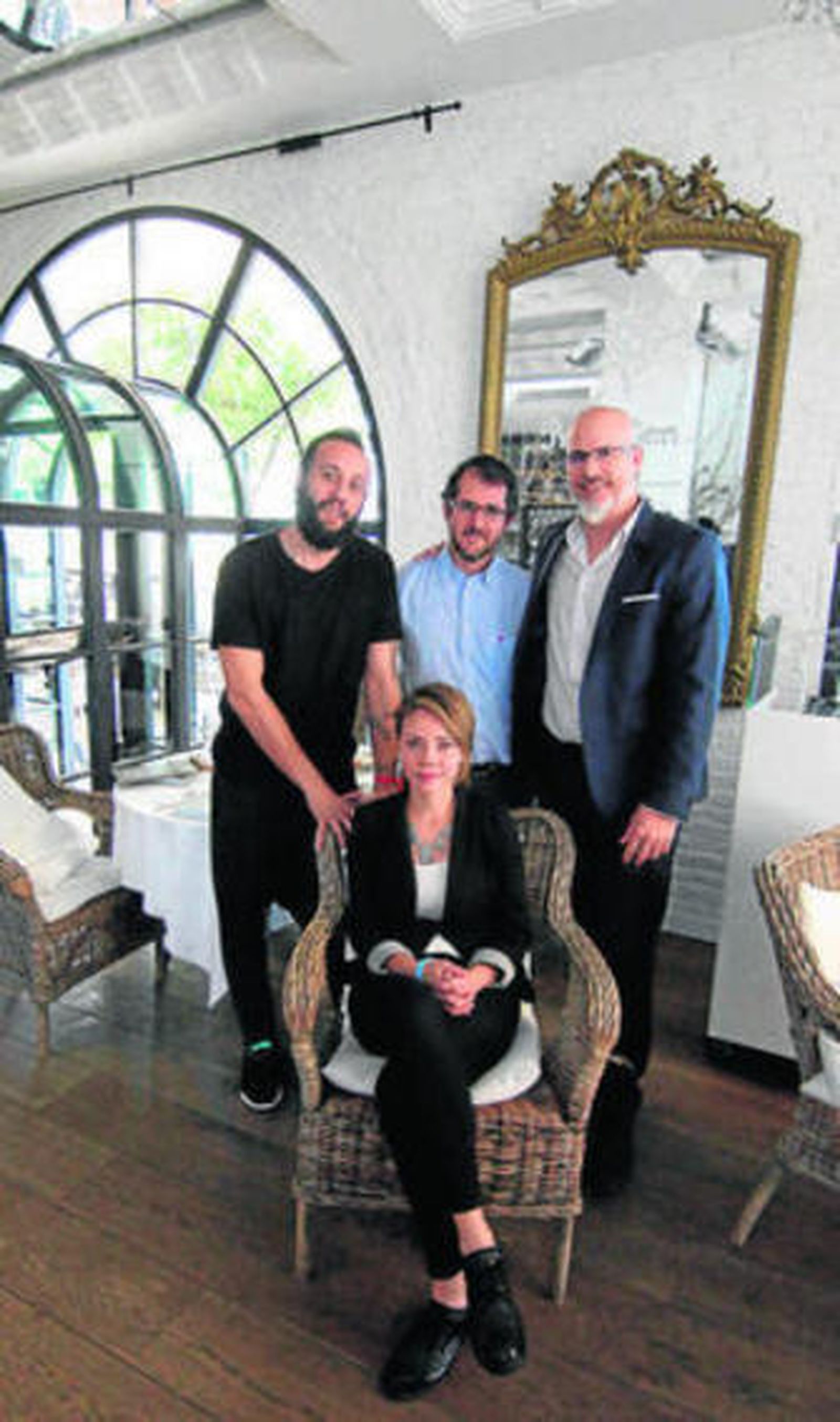 Daniel Pla, Miguel Vargas, Francisco Jiménez y Natalia Gallego, en Sojo Fusión.