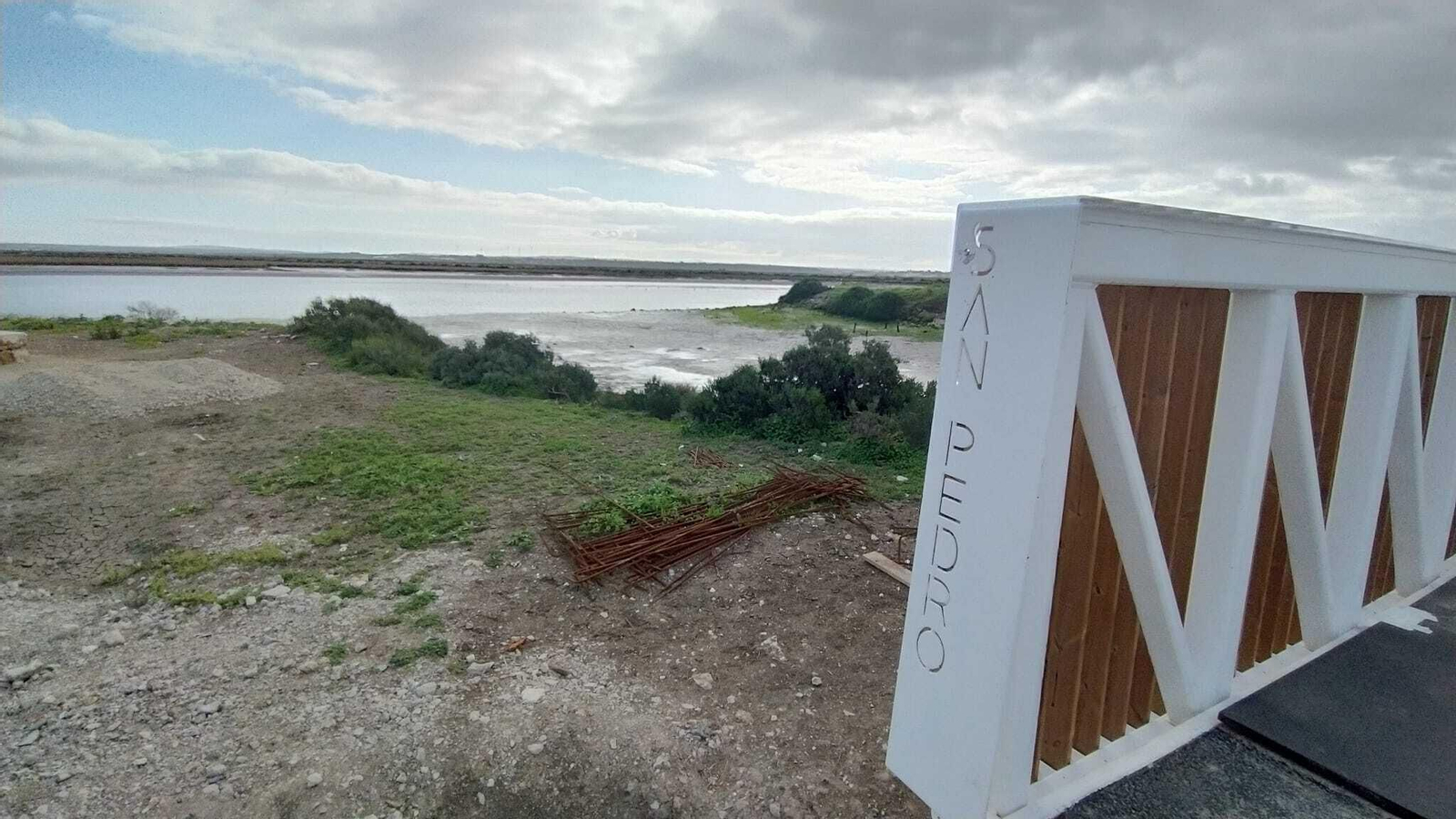 Así es el nuevo sendero que une San Fernando y Chiclana