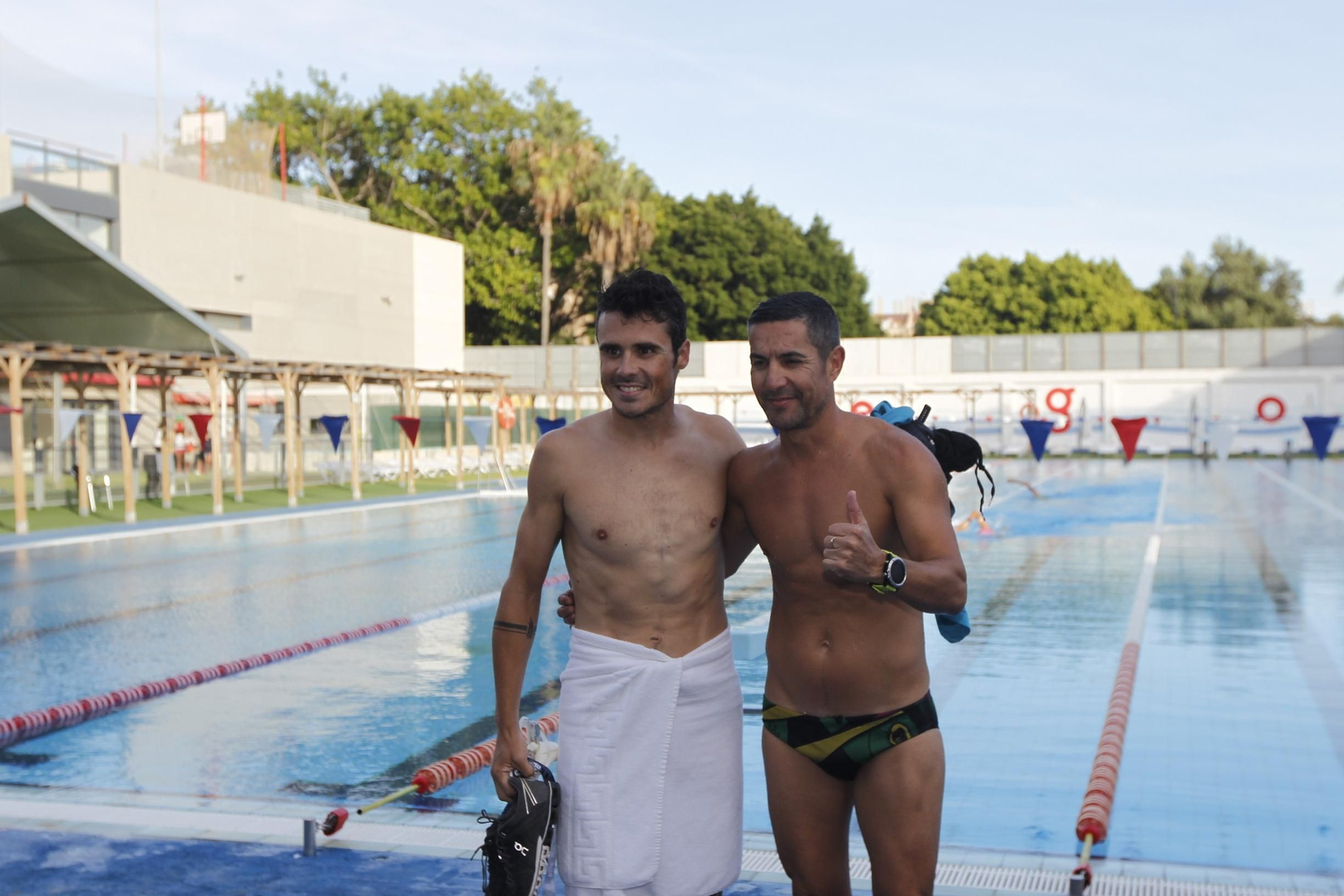 Fotogalería triatleta Javier Gómez Noya en Almería