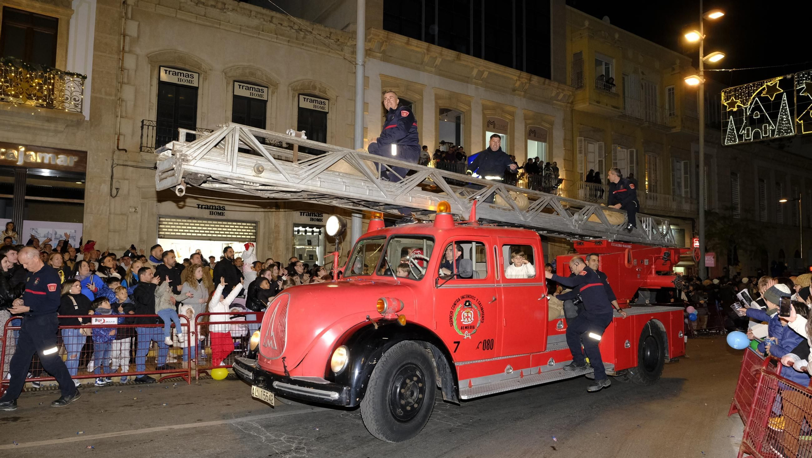 La Cabalgata de Reyes Magos de Almería, en imágenes
