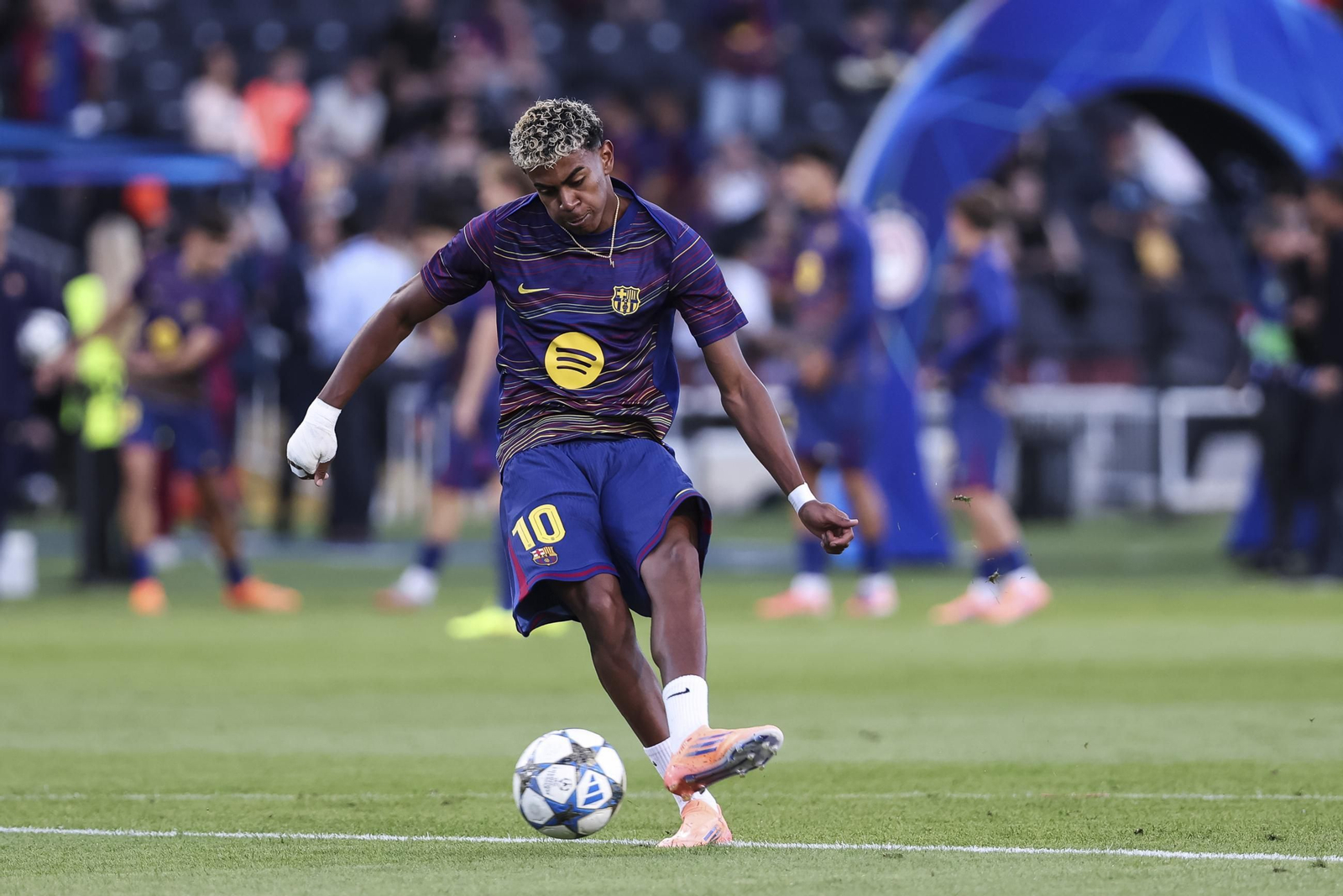 Las fotos del Barcelona-Olympiacos