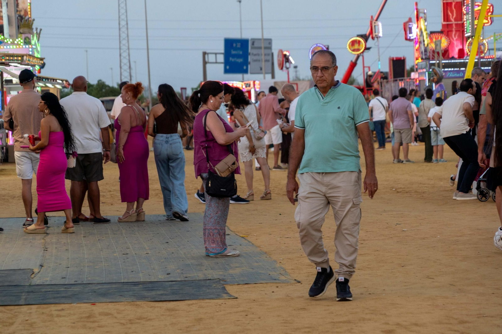 Colombinas 2025: Imágenes del ambiente el lunes 4 de agosto en las Fiestas Colombinas