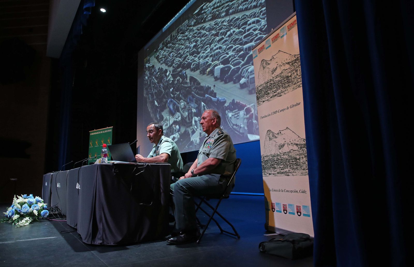 Fotos de la jornada sobre narcotráfico en la provincia de Cádiz de la Guardia Civil en La Línea