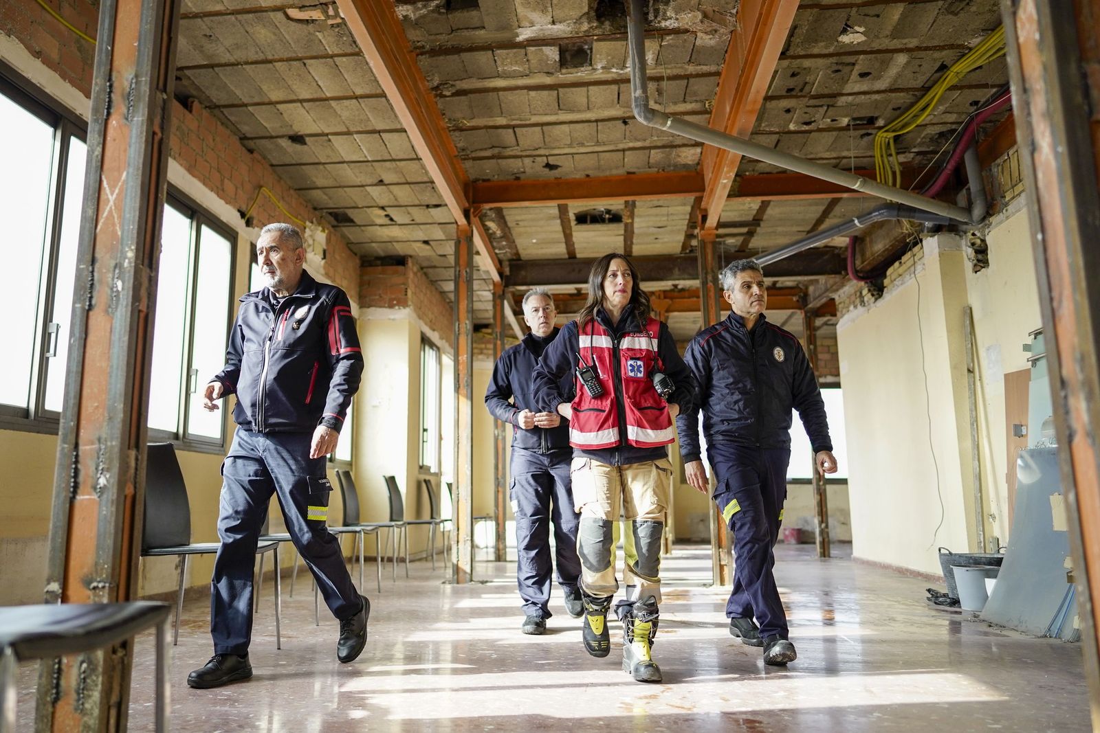La cronoescalada de los bomberos en la Torre de los Remedios, todas las fotos