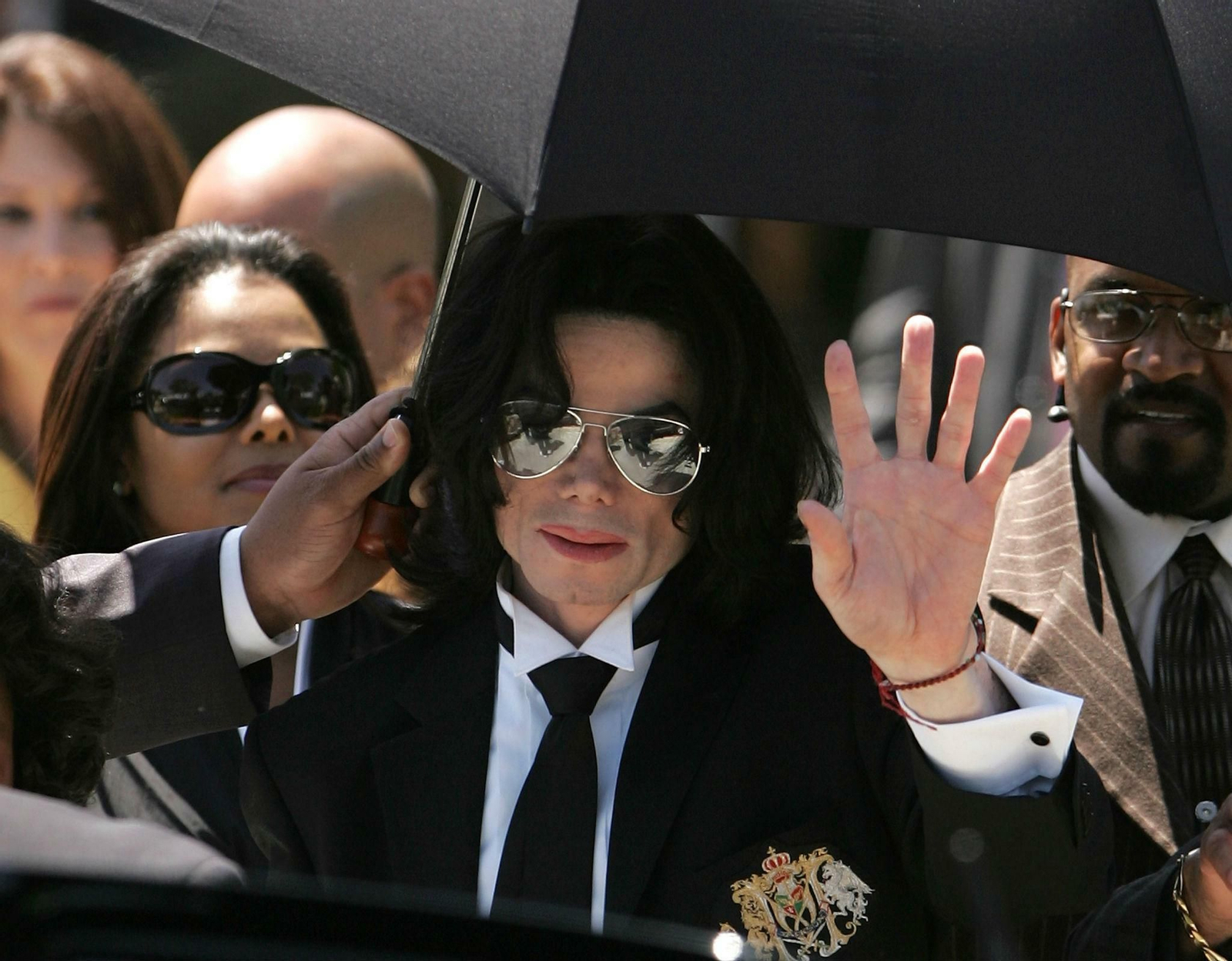 Michael Jackson en el juicio de 2005