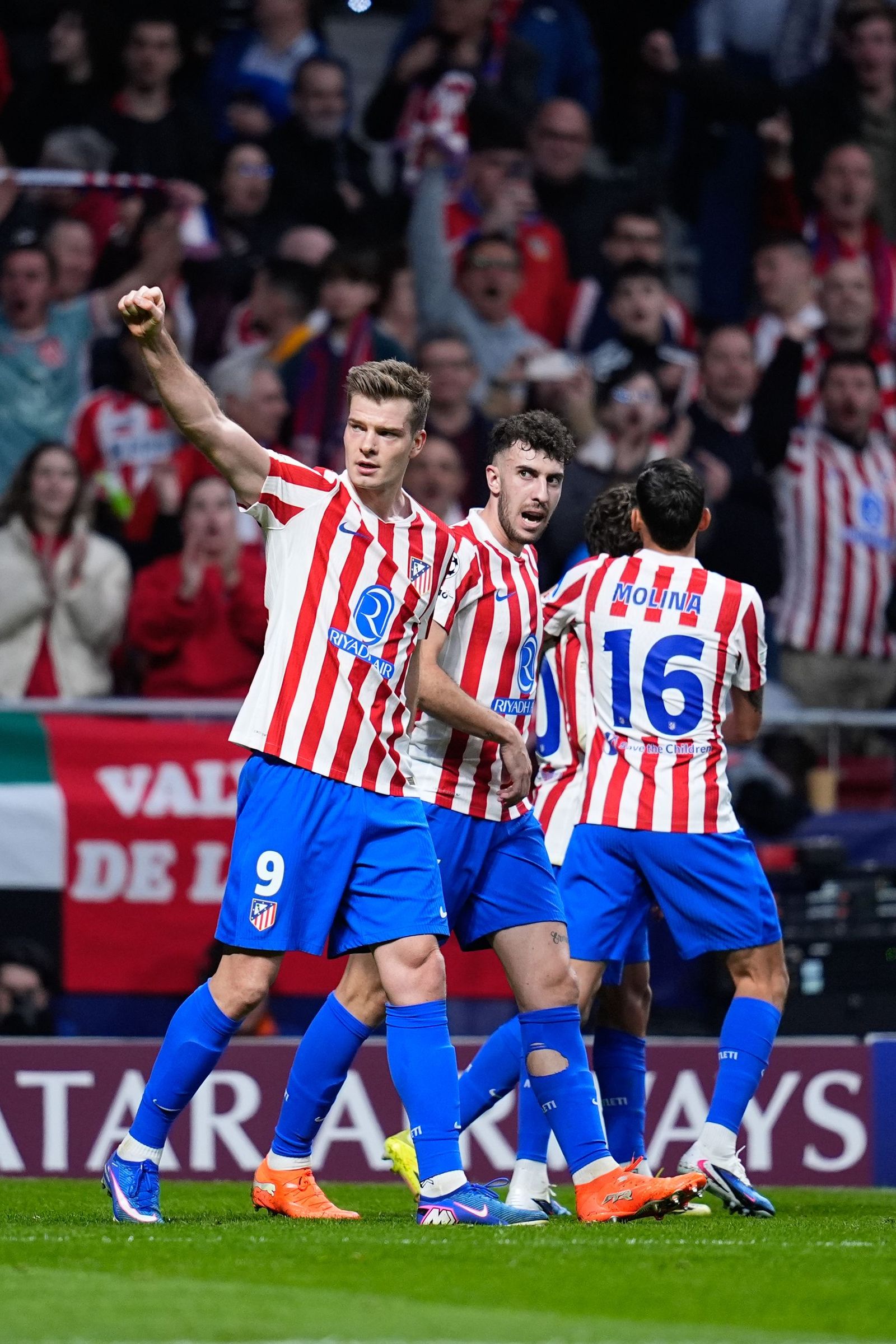 Las fotos del Atlético de Madrid-Brujas