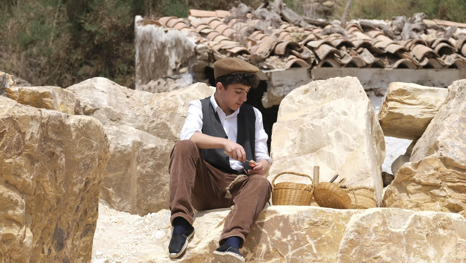 Imágenes de la recreación histórica Canteros y Caciques, en Macael