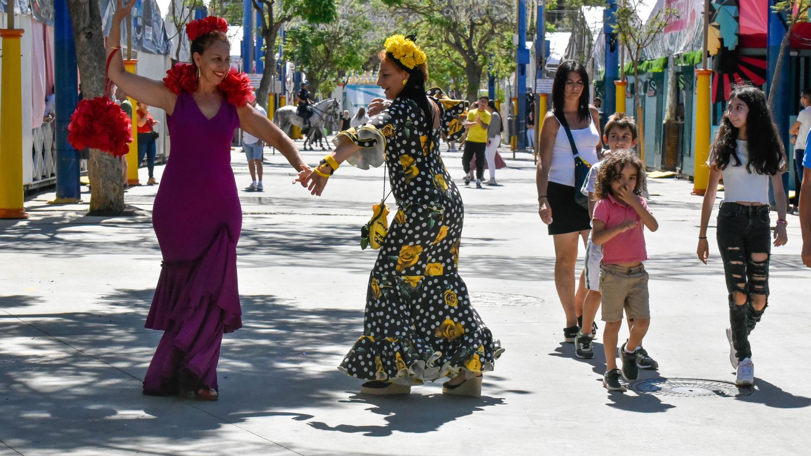Fotos del sabado en la Feria Real de Algeciras