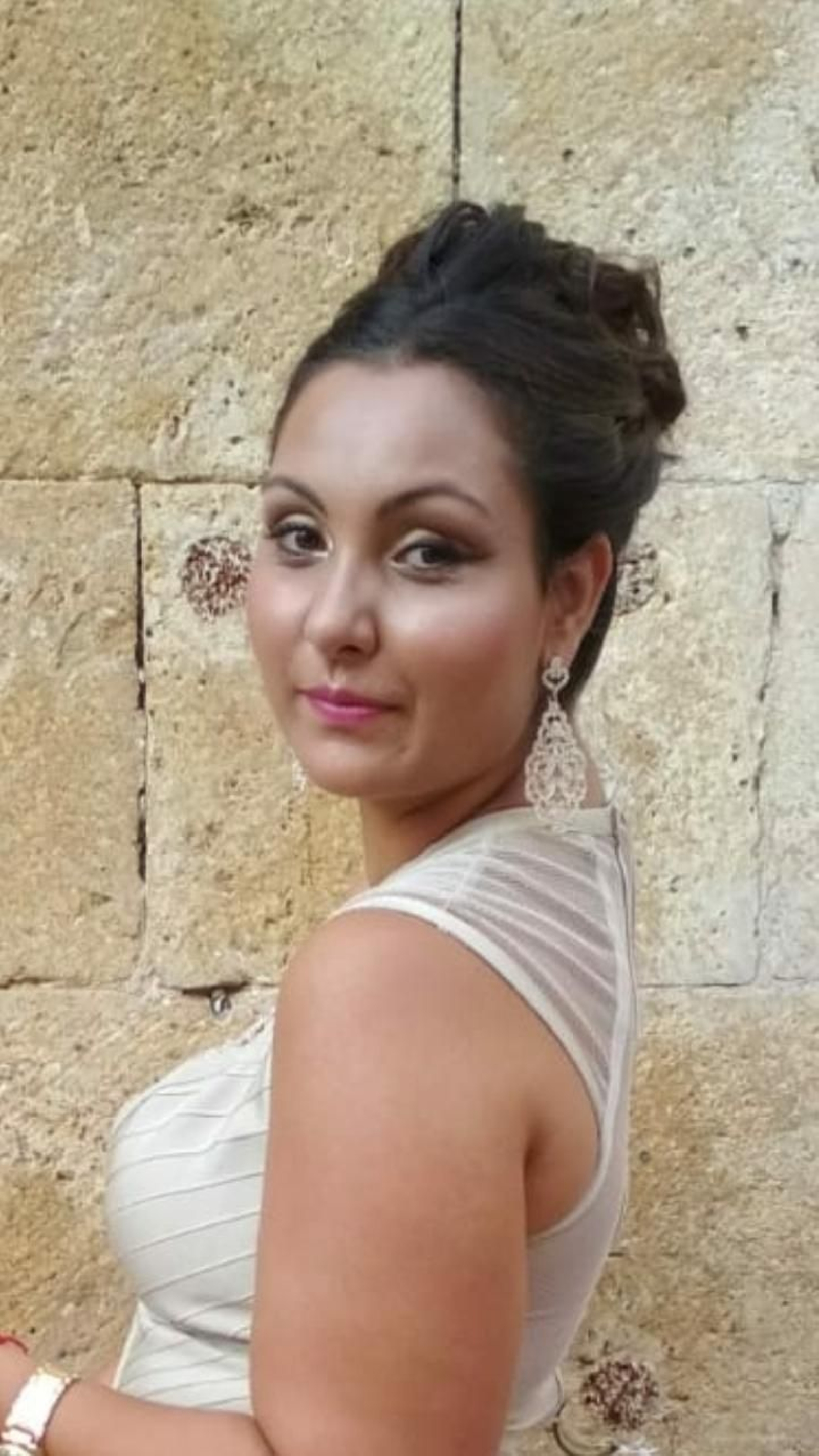 La joven María García Molina.
