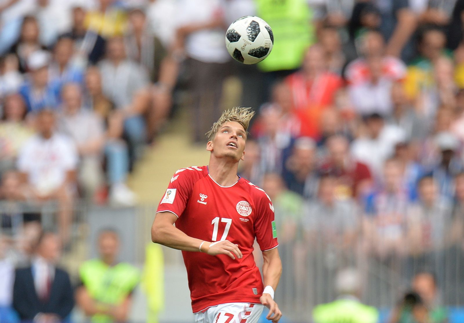 Las imágenes del Dinamarca-Francia