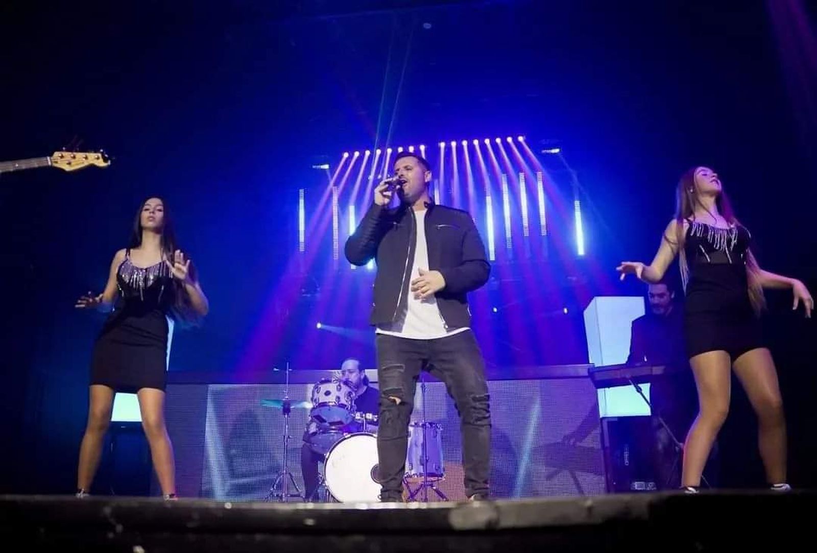 Jesús Lozano, durante un concierto reciente.