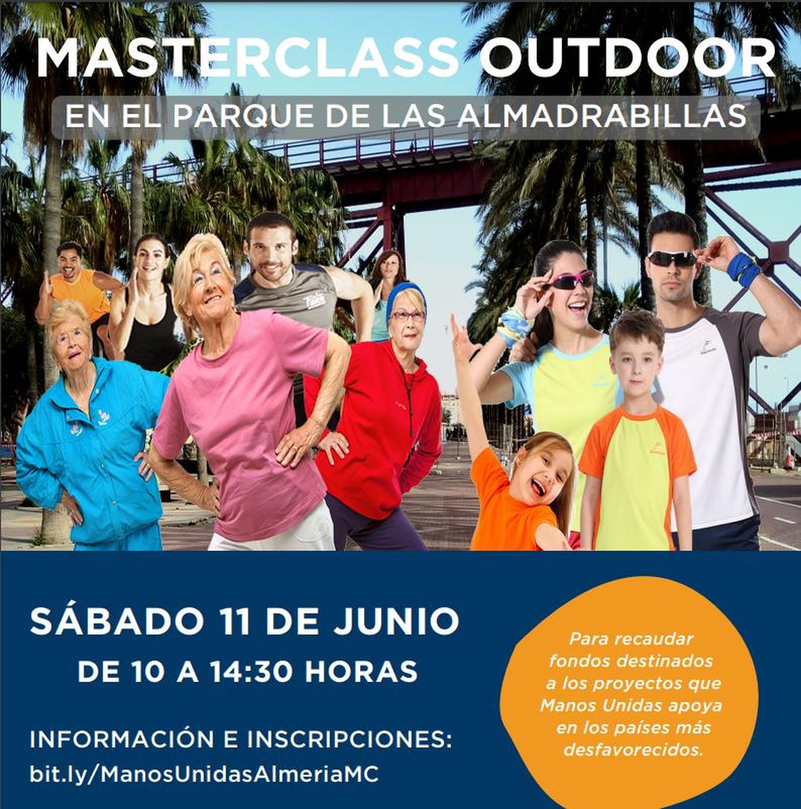 Manos Unidas Almería organiza el evento 'Masterclass outdoor en familia'