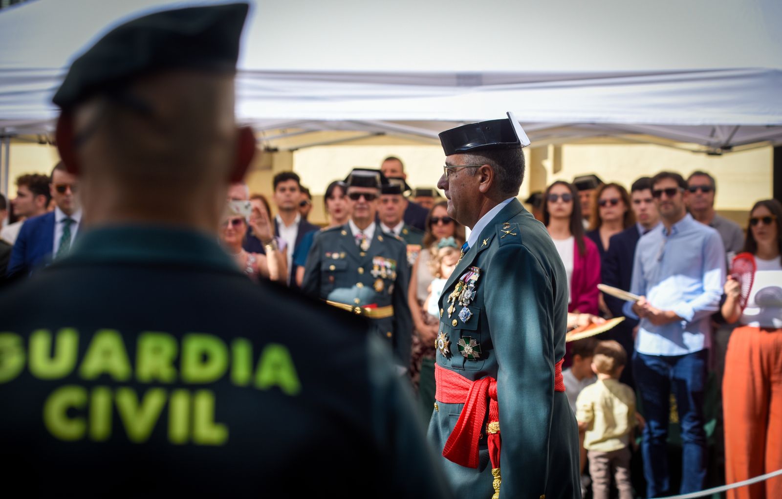 Imágenes del acto del día del Pilar de la Guardia Civil