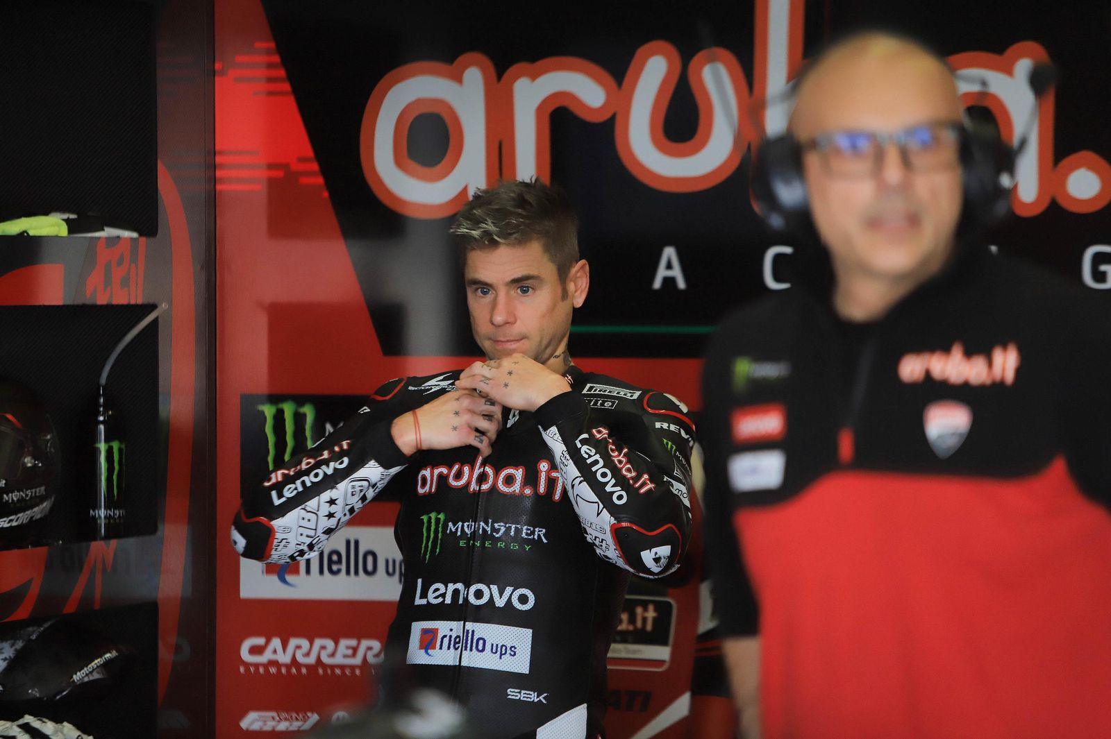 Imágenes del entrenamiento de Superbike en el Circuito de Jerez