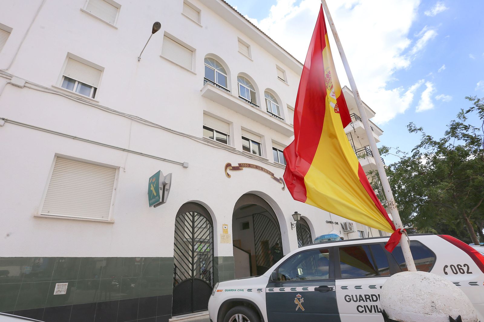 Dependencias de la Benemérita en Chiclana.