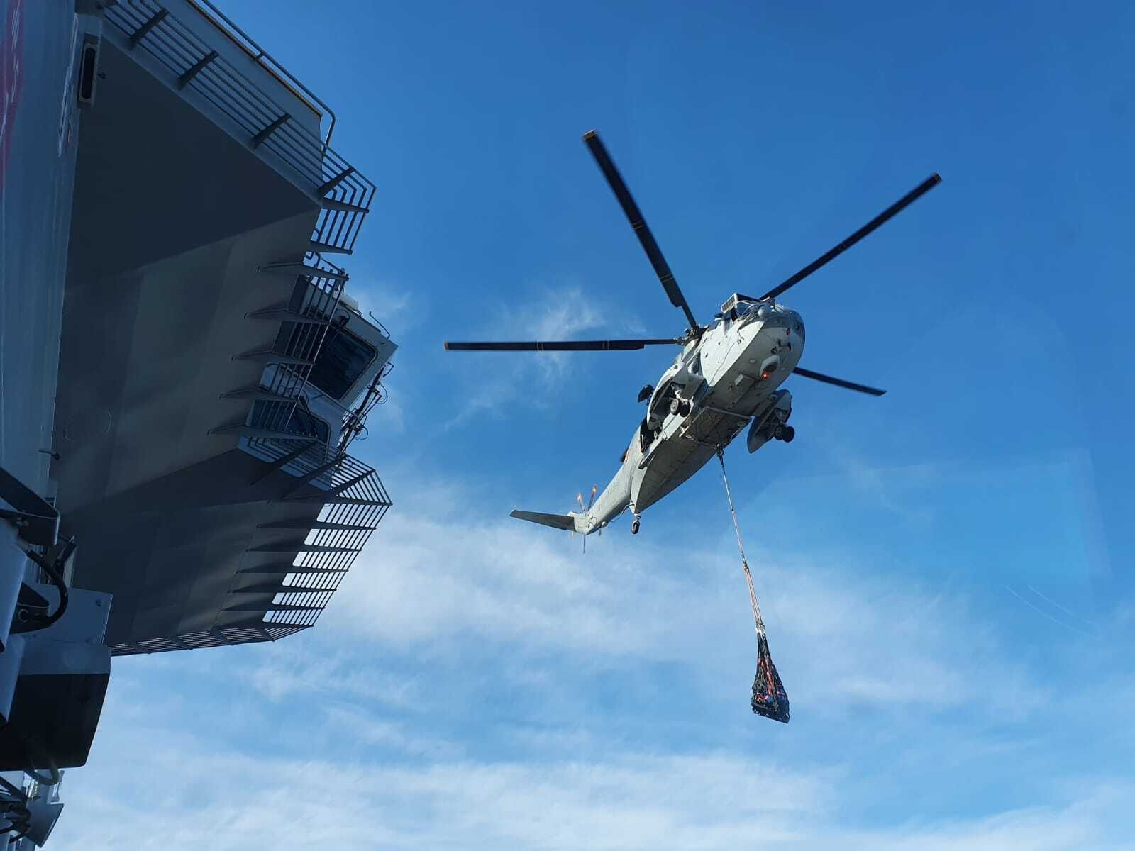 Las imágenes de la calificación operativa del buque 'Juan Carlos I'