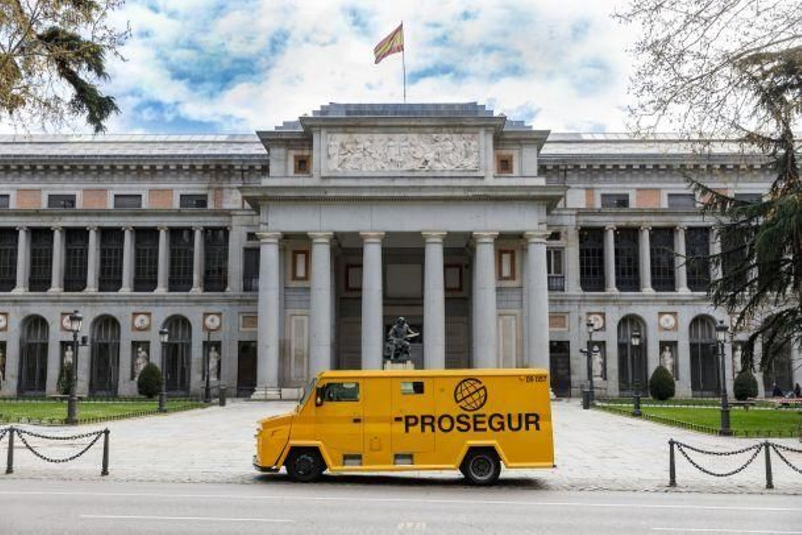 Vehículo de Prosegur. Vehículo de Prosegur.