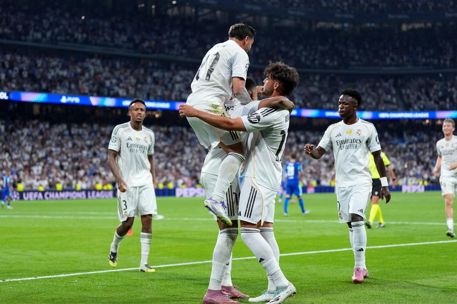 Las mejores fotos del Real Madrid-Olympique