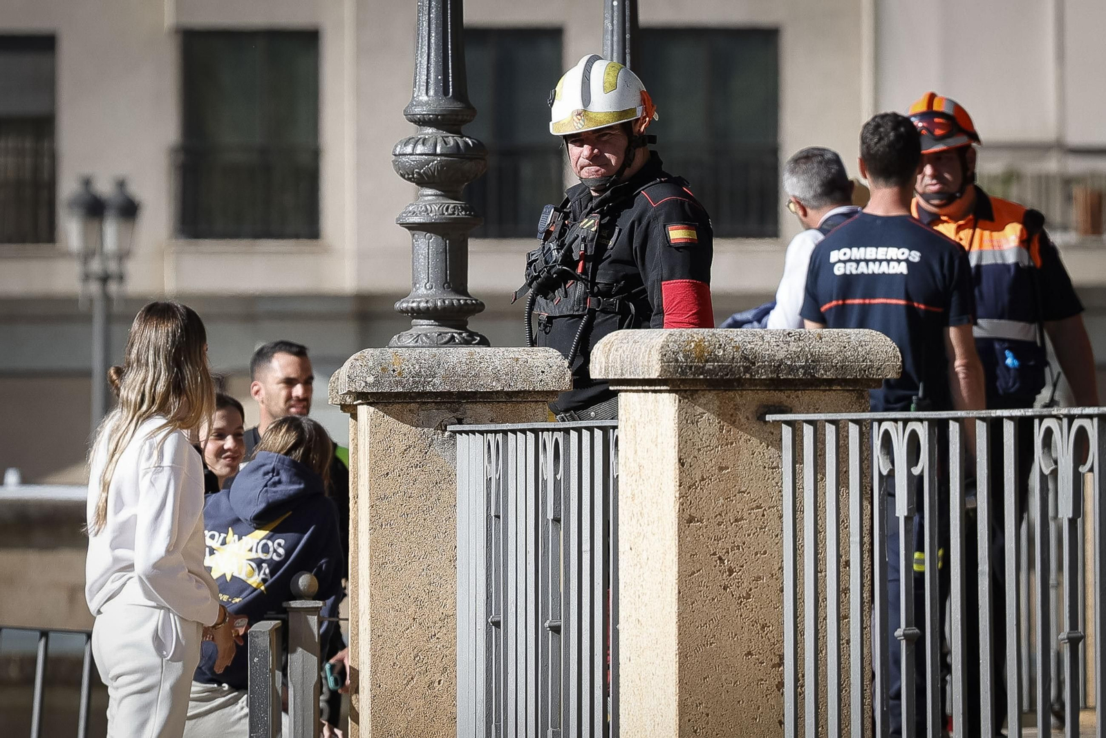 El simulacro ante una inundación en Granada, en imágenes
