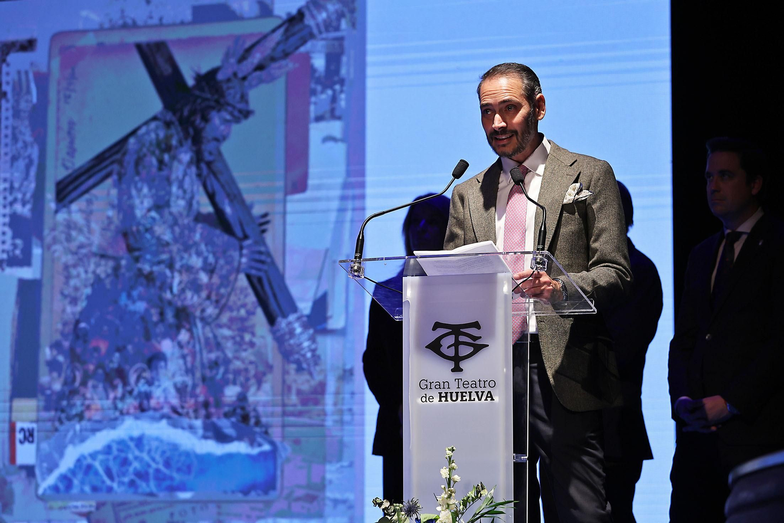 Imágenes de la presentación de la Semana Santa de Huelva 2024