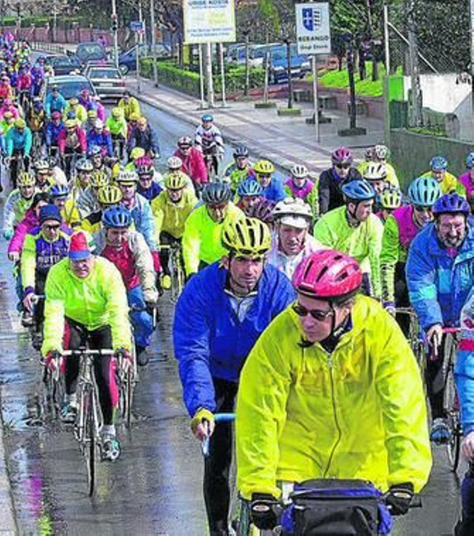 Imagen de la salida en bicicleta.
