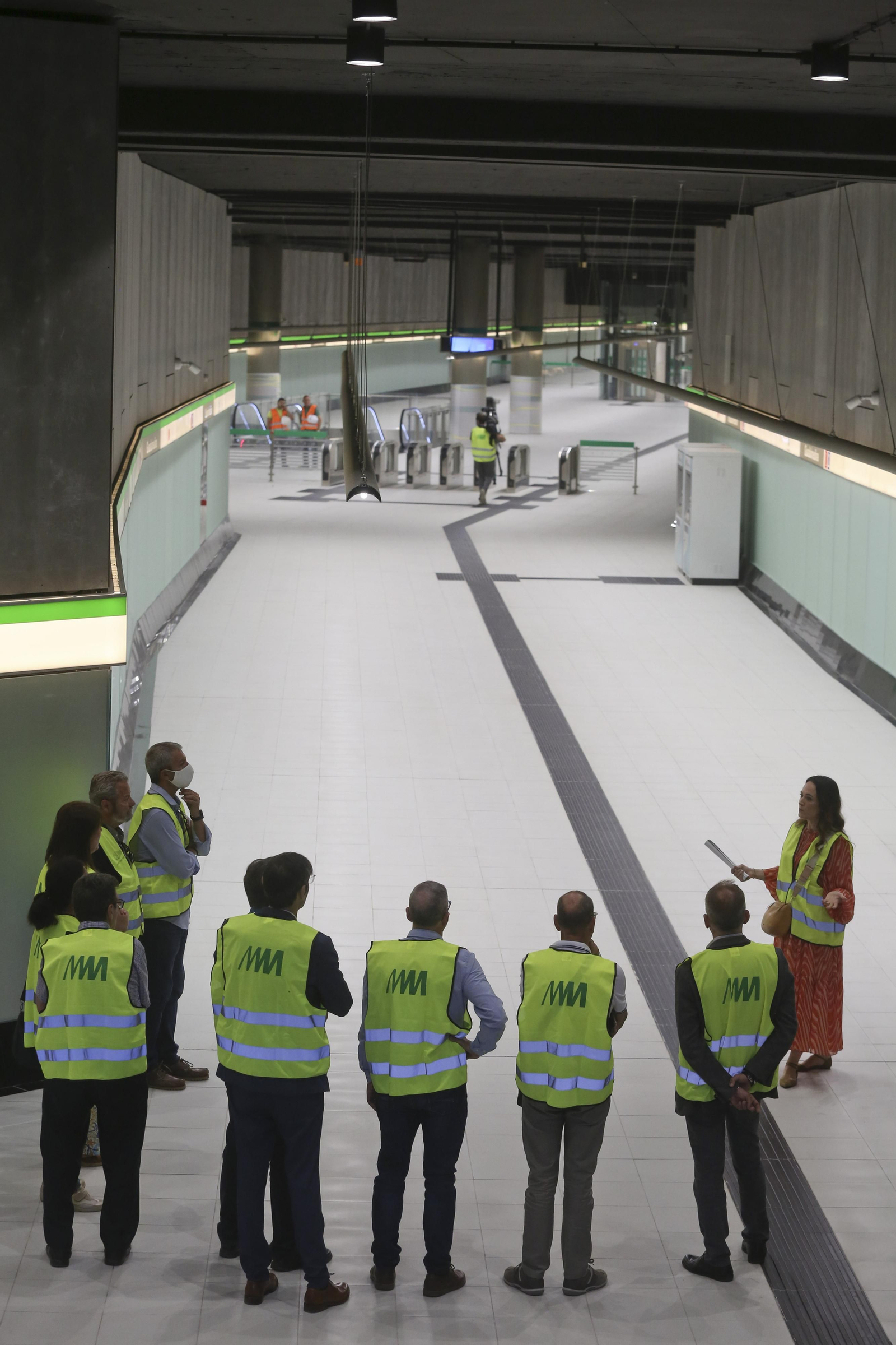 El Metro al Centro de Málaga: fotos de las estaciones Atarazanas y Guadalmedina El Metro al Centro de Málaga: fotos de las estaciones Atarazanas y Guadalmedina