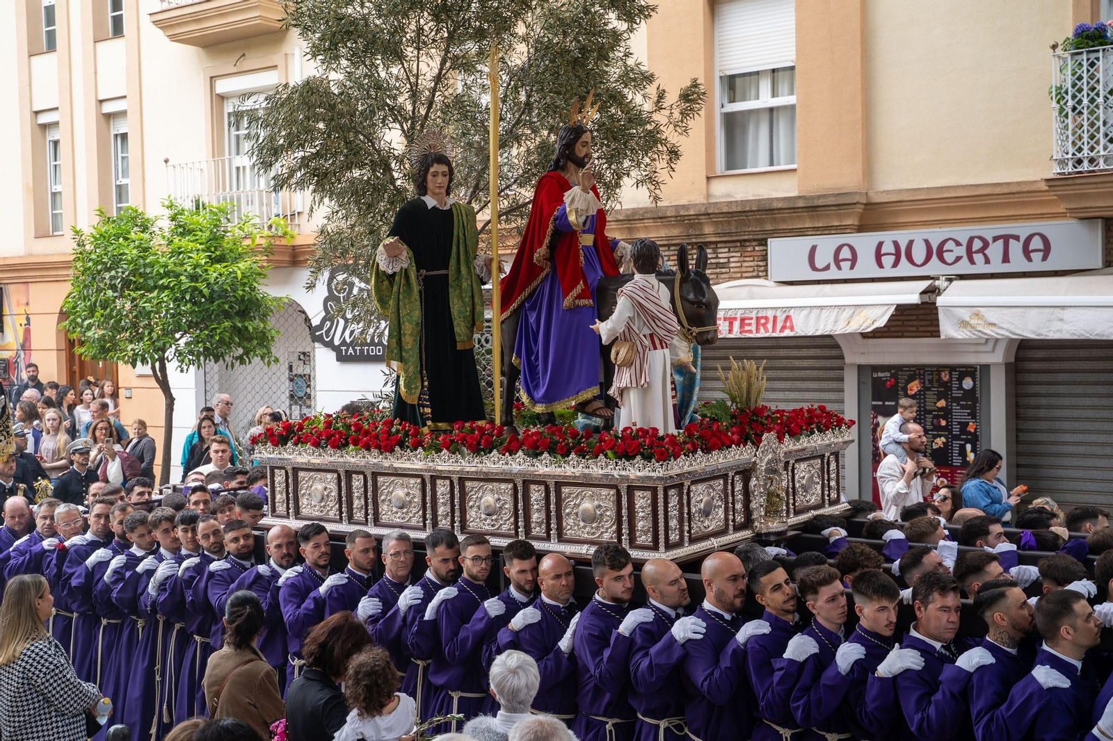 La Pollinica el Domingo de Ramos en Benalmádena, en imágenes
