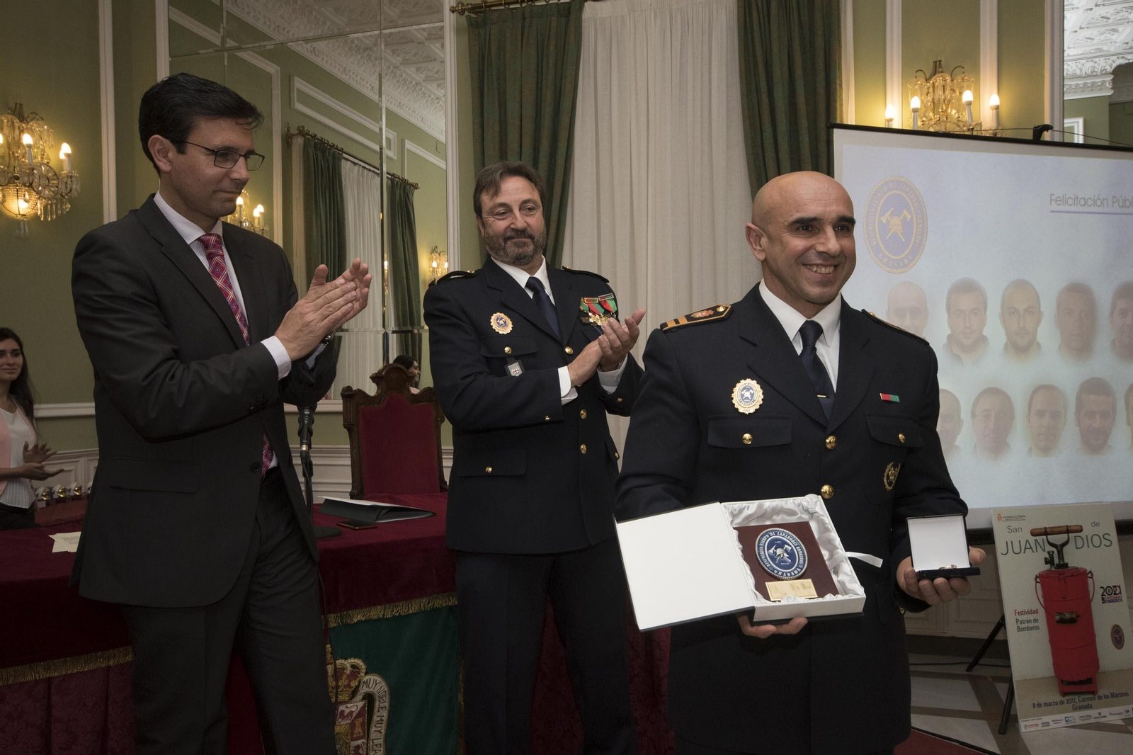 Las imágenes de la celebración del patrón de los bomberos