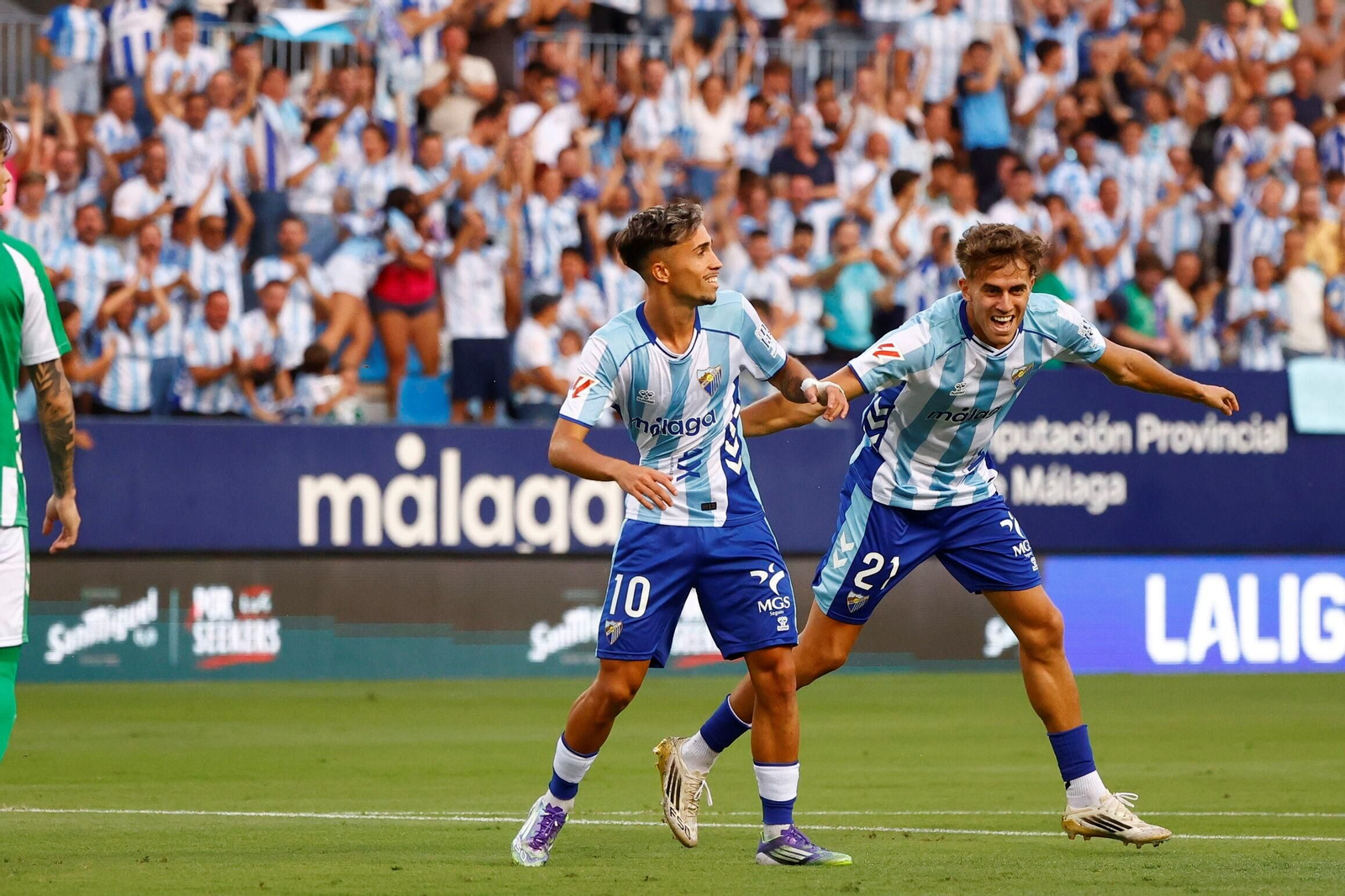 Las mejores fotos del Málaga-Betis