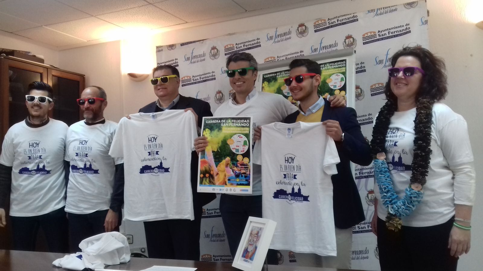 Presentación de la Carrera de la Felicidad.