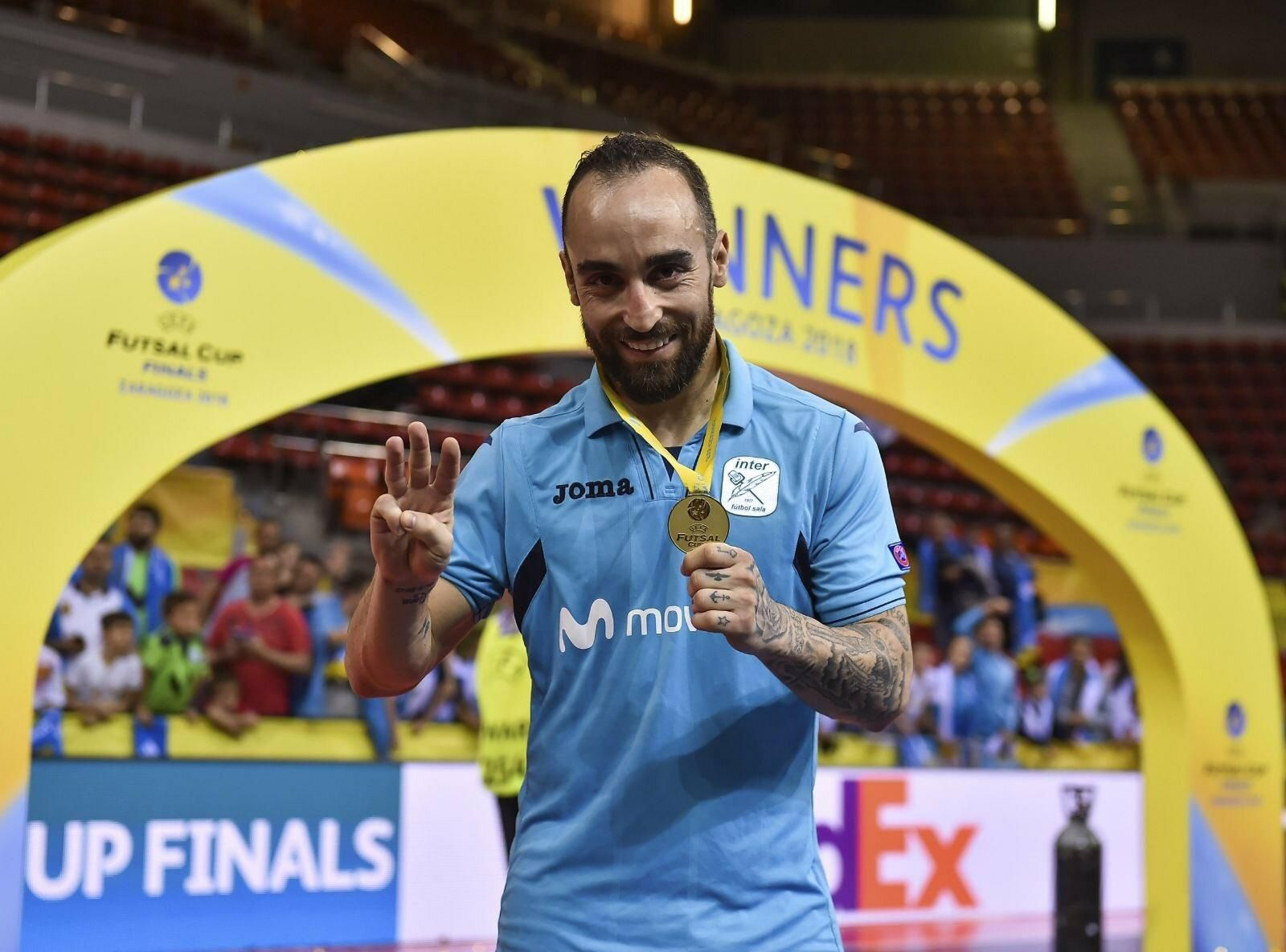 Ricardinho gana su tercera Copa de Europa de futsal